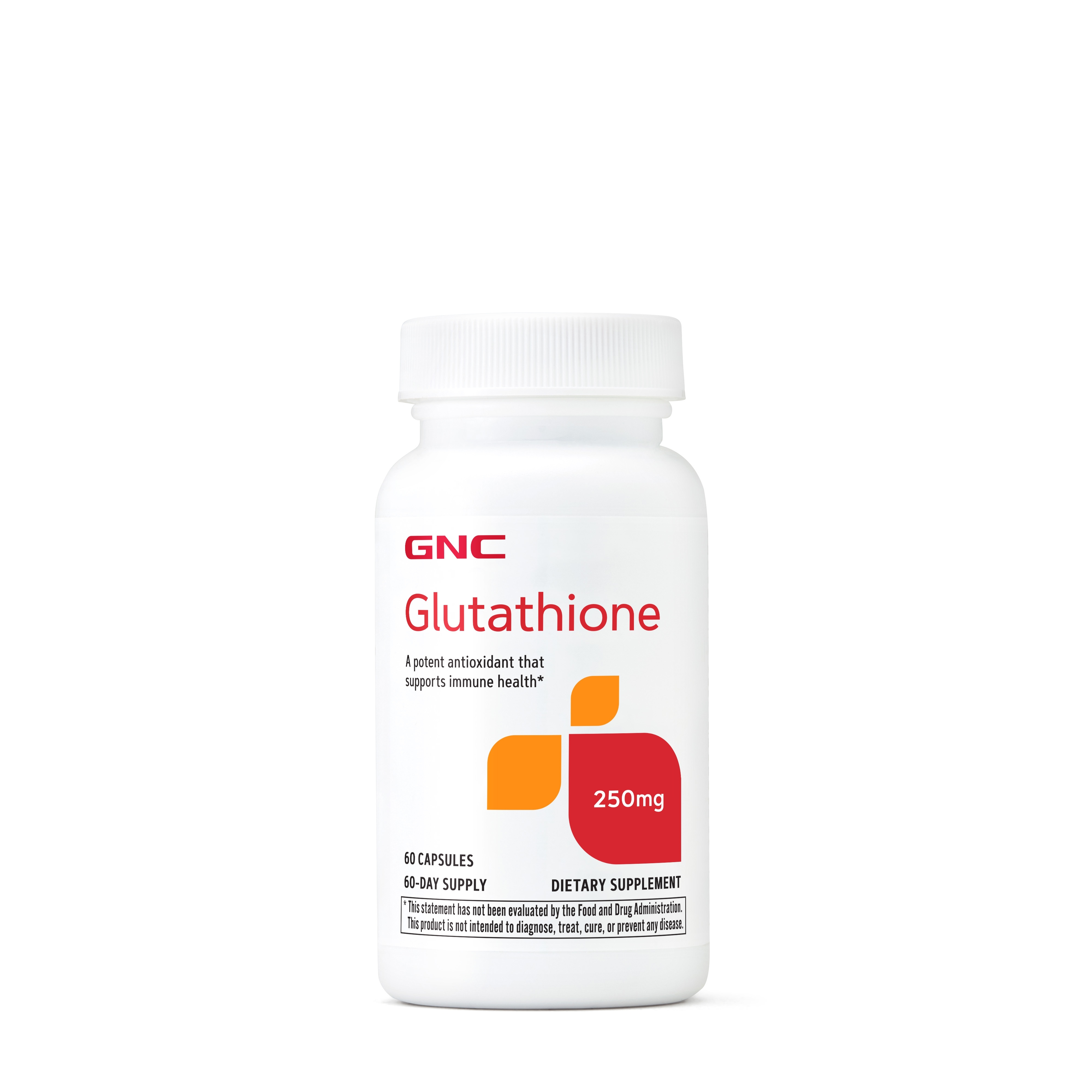 L-glutation 250 mg, 60 capsule, GNC