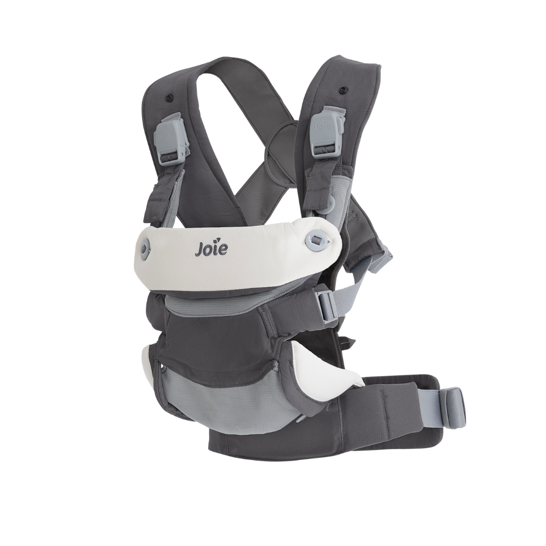 Marsupiu ergonomic 3 in 1 pentru bebelusi Savvy Lite Cobblestone, Joie