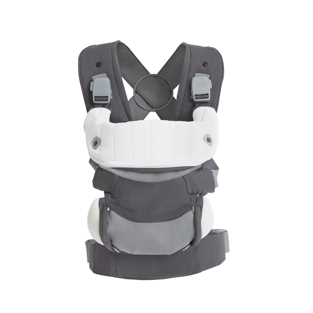 Marsupiu ergonomic 3 in 1 pentru bebelusi Savvy Lite Cobblestone, Joie