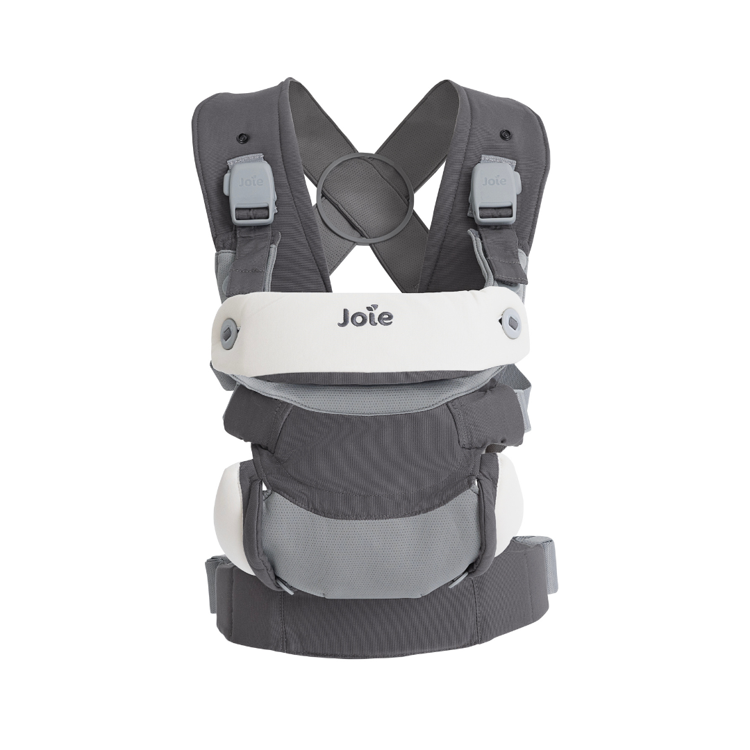 Marsupiu ergonomic 3 in 1 pentru bebelusi Savvy Lite Cobblestone, Joie