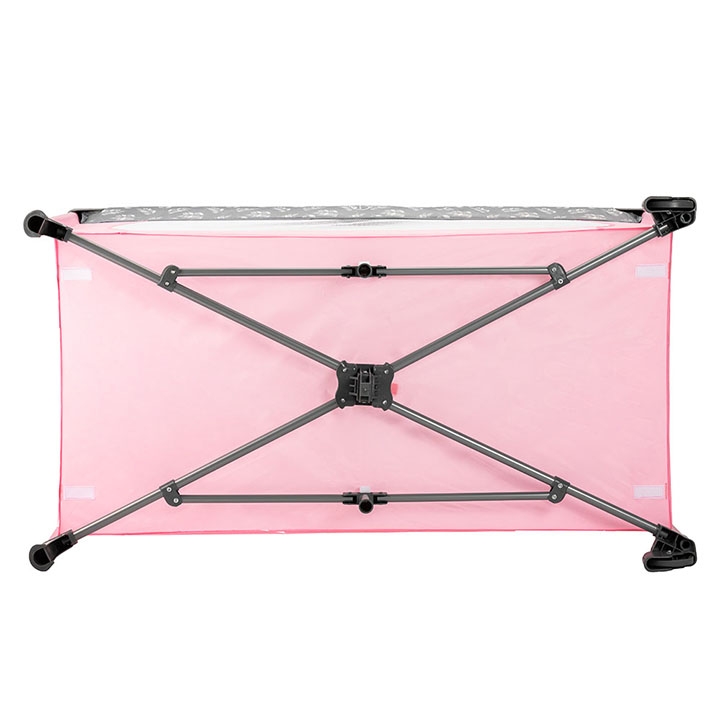 Patut pliabil, 60x120 cm, Momi, Belove, Pink