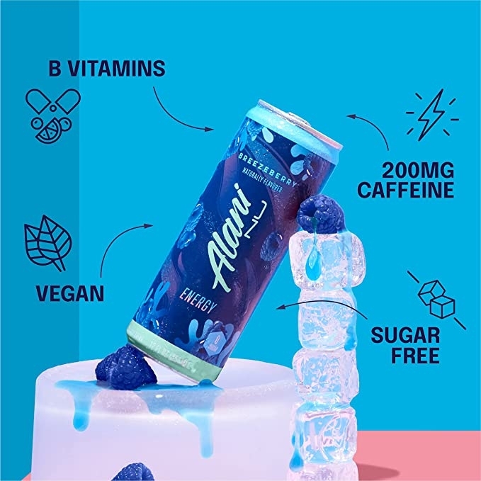 Energizant cu aroma de breezeberry Energy, 355 ml, Alani Nu