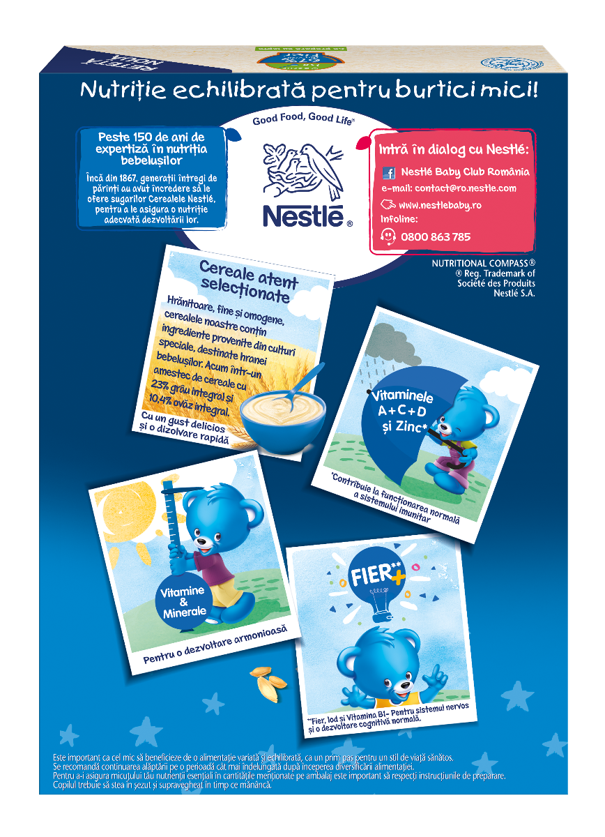Nestle - Cereale somn usor cu flori de tei 250g