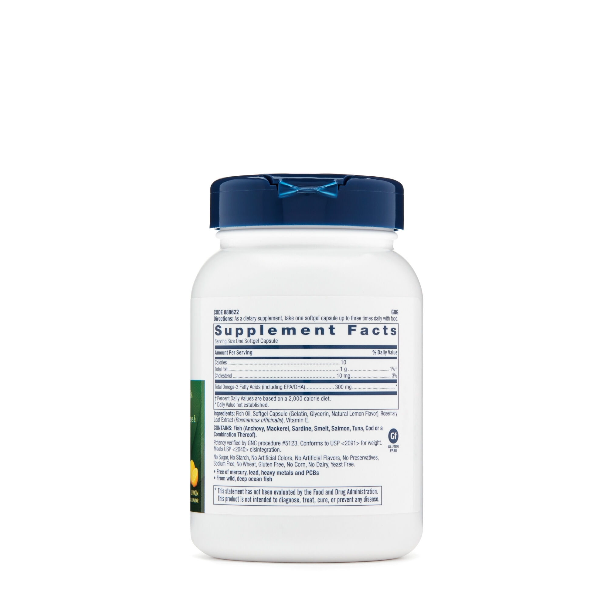 Ulei de peste, 90 capsule, GNC