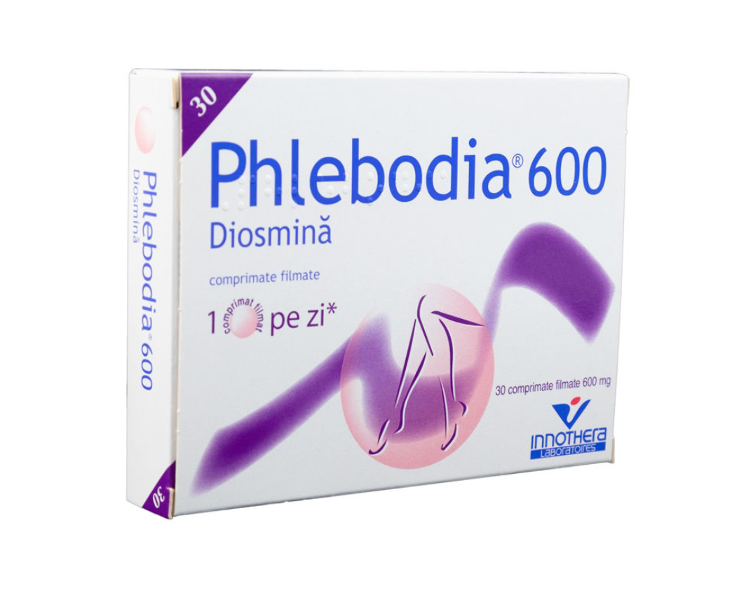 Phlebodia® 600 comprimate filmate x 30 comprimate filmate 600 mg