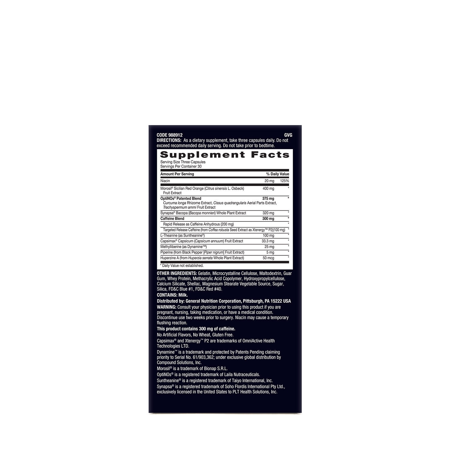 Termogenic arzator de grasimi Burn MF, 90 capsule, Beyond Raw