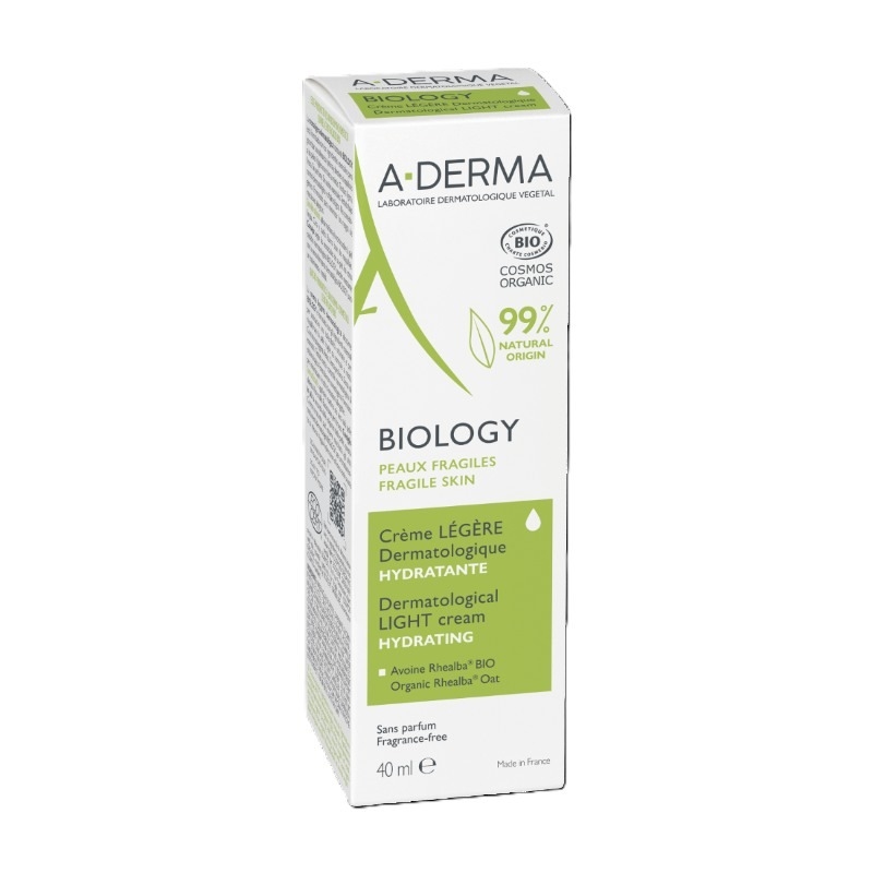 Biology Legere crema hidratanta, 40ml, A-Derma