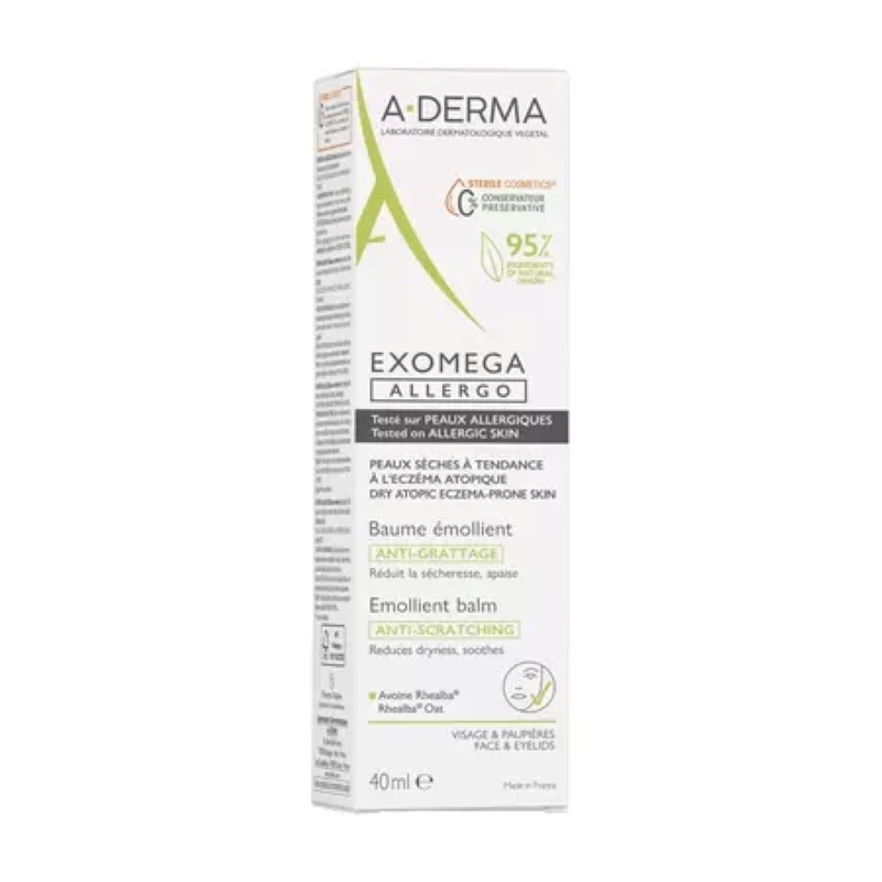 Exomega Allergo balsam emolient, 40ml, A-Derma