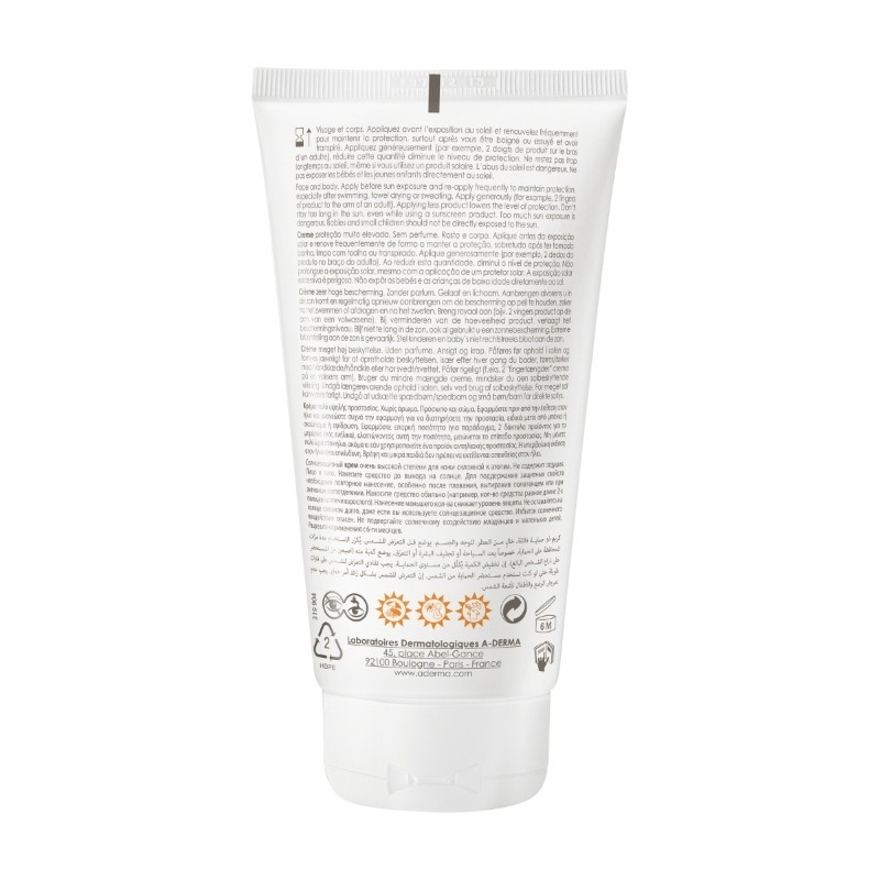 Protect AD crema atopie SPF 50+, 150ml, A-Derma