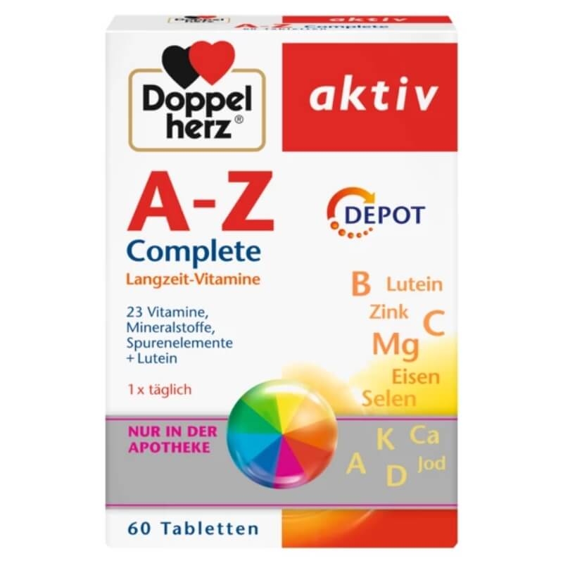 A-Z Retard cu Luteina Aktiv, 60 comprimate, Doppelherz