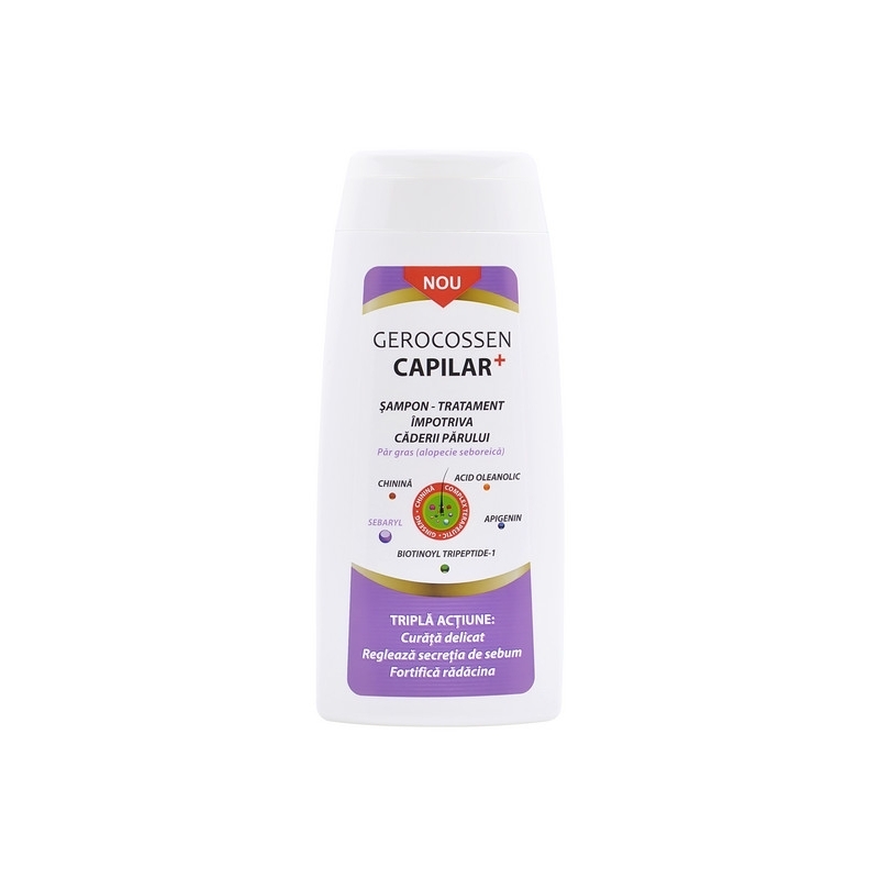Gerocossen Capilar+ Sampon tratament par gras 275ml