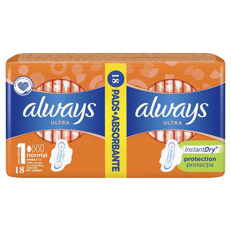 Always - Ultra Normal absorbante 18buc