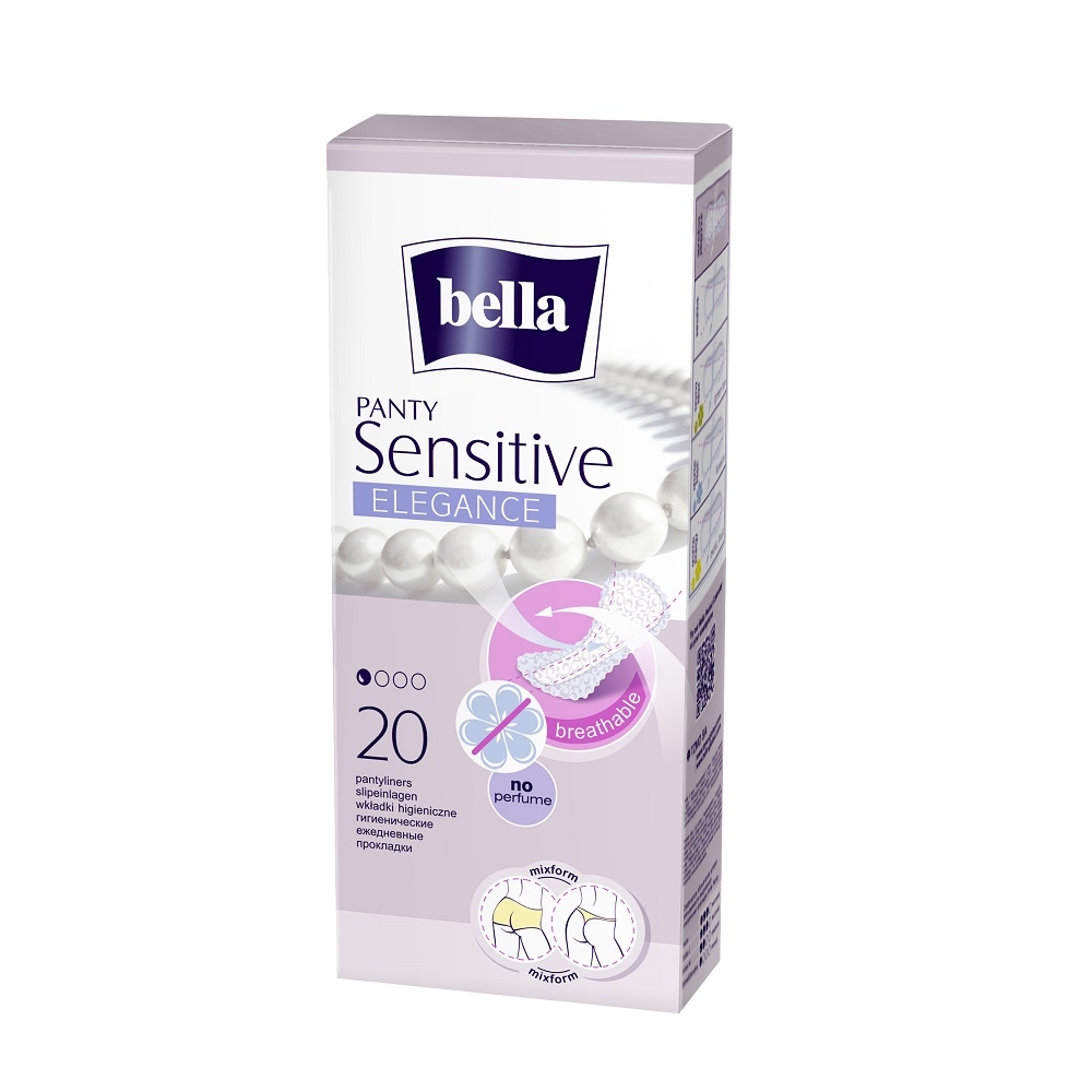 Bella - Panty Sensitive Elegance absorbante zilnice 20buc