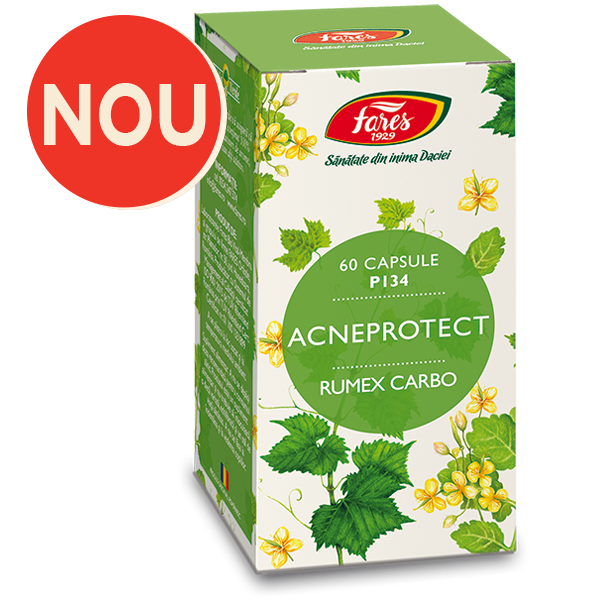 Acneprotect, 60 capsule, Fares