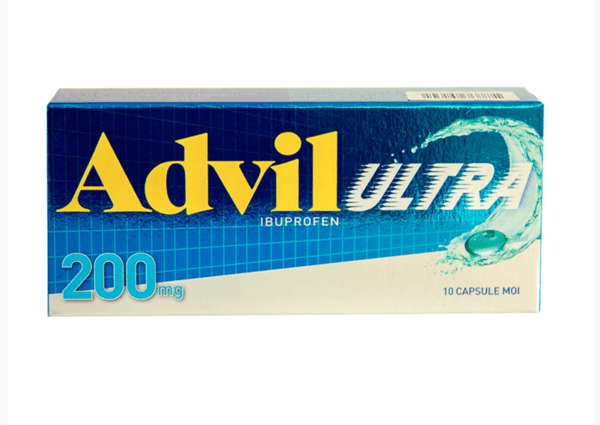 Advil Ultra, 200 mg, 10 capsule moi, Gsk