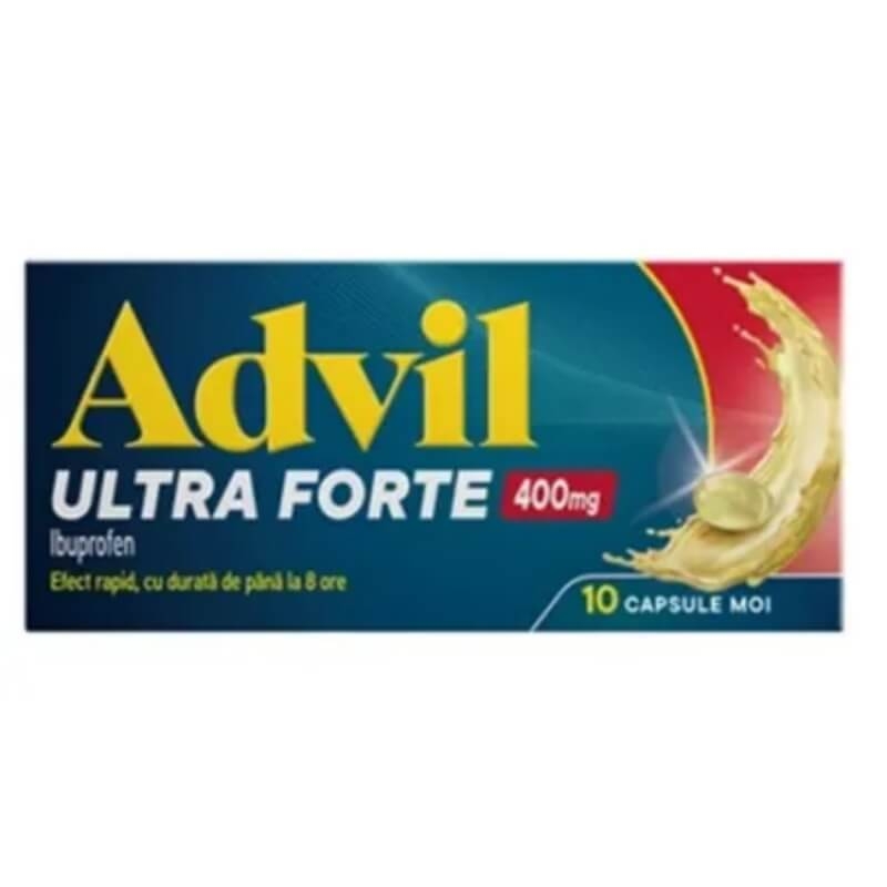Advil Ultra Forte 400 mg, 10 capsule, Gsk