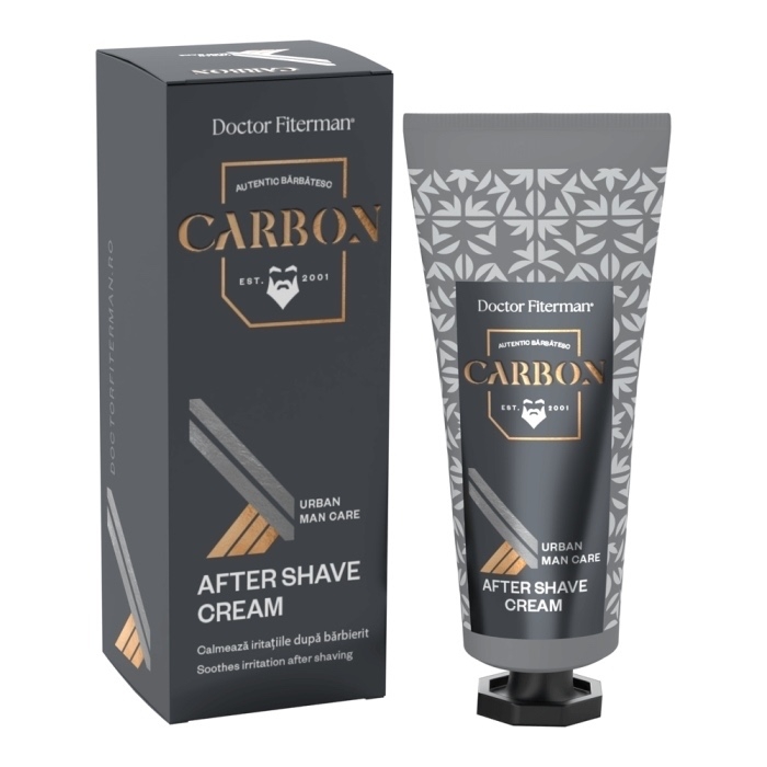 Aftershave crema Carbon, 75 ml, Doctor Fiterman Aftershave crema Carbon, 75 ml, Doctor Fiterman