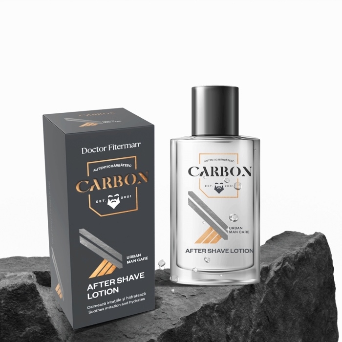 Aftershave lotiune Carbon, 75 ml, Doctor Fiterman Aftershave lotiune Carbon, 75 ml, Doctor Fiterman