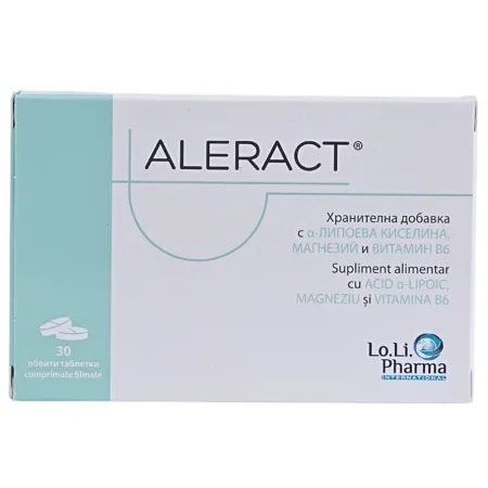 Aleract, 30 tablete, Lo.Li. Pharma Aleract, 30 tablete, Lo.Li. Pharma