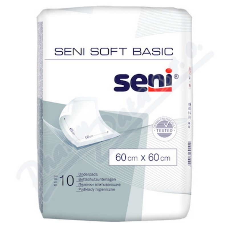 Aleze Soft Basic 60 Cm x 60 Cm,10 Buc, Seni 