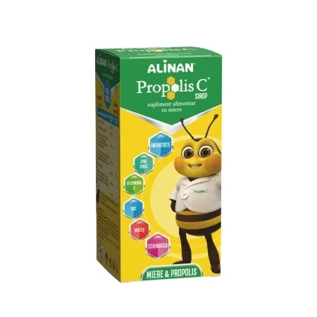 Sirop Propolis C Alinan, 100 ml, Fiterman Pharma Sirop Propolis C Alinan, 100 ml, Fiterman Pharma