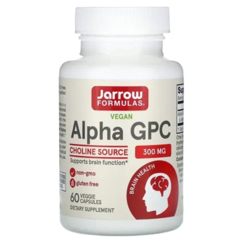 Alpha GPC 300 mg Jarrow Formulas, 60 capsule, Secom
