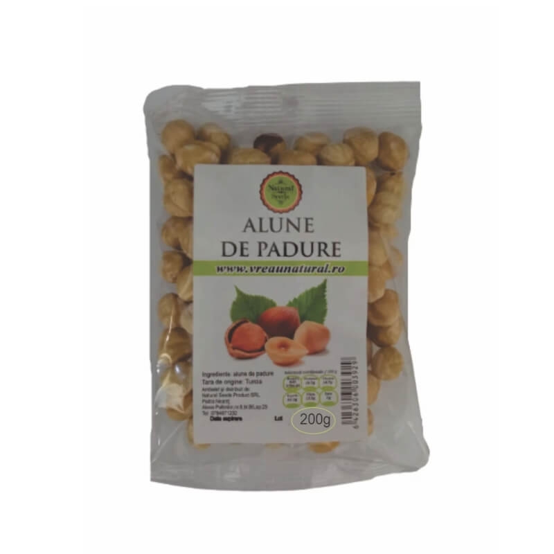 Alune de padure coapte, 200 g, Natural Seeds