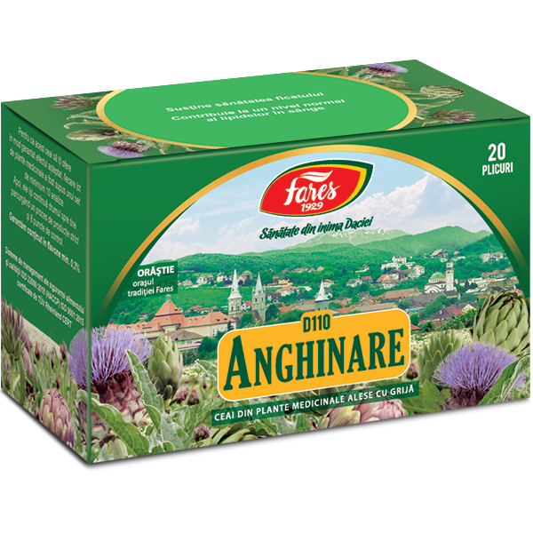Fares - Ceai frunze de anghinare 20plicuri