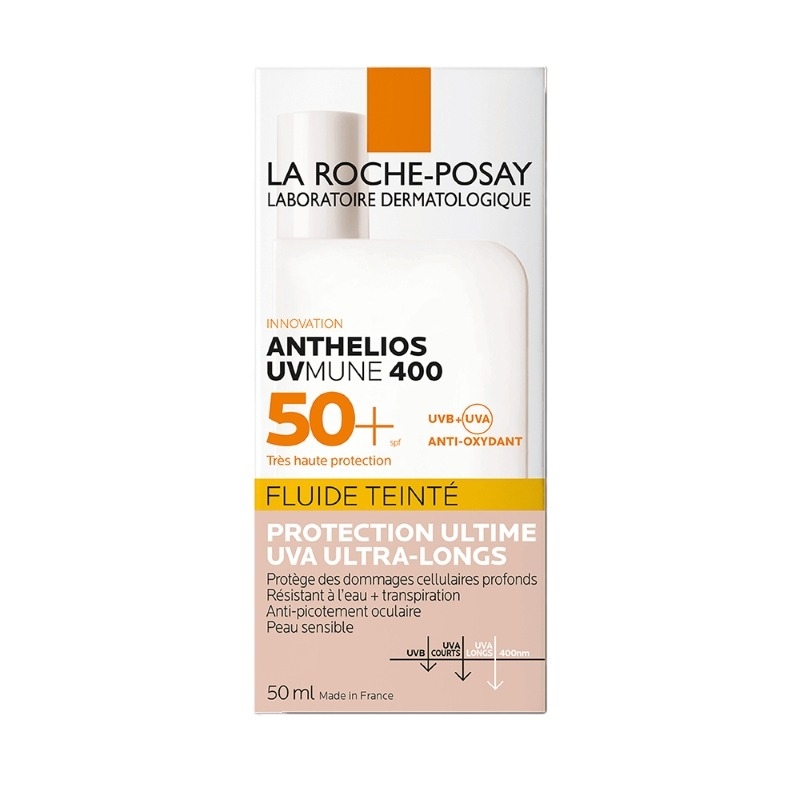 Anthelios UVMUNE 400 fluid colorat SPF 50+, 50ml, La Roche-Posay
