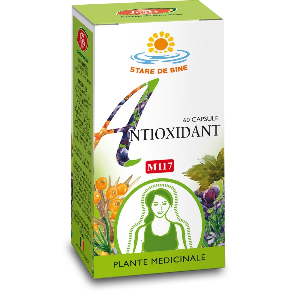 Antioxidant M117, 60 capsule, Fares