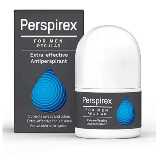 Antiperspirant roll-on pentru barbati Regular, 20 ml, Perspirex