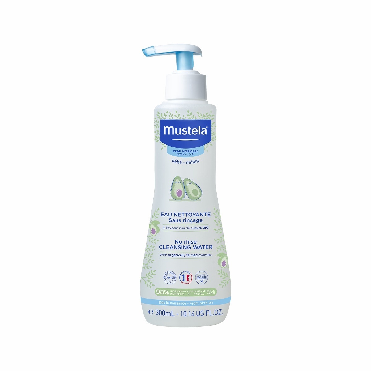 Apa de curatare fara clatire, 300 ml, Mustela