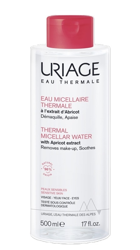 Apa micelara termala pentru piele sensibila, 500 ml, Uriage