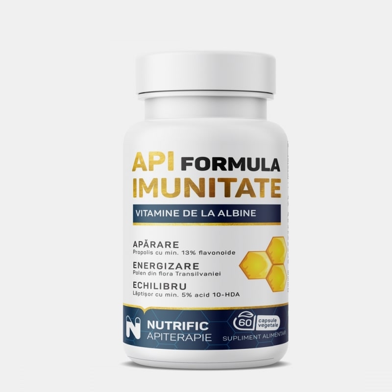 API Formula Imunitate, 60 capsule vegetale, Nutrific