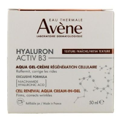 Aqua-gel crema regenerare celulara Hyaluron Activ B3, 50 ml, Avene