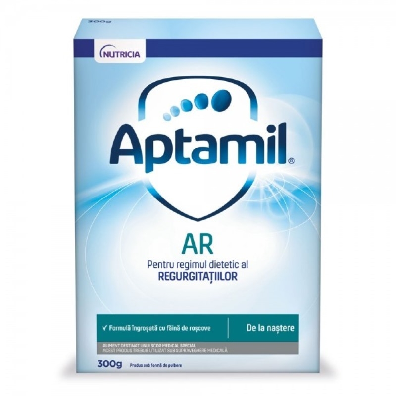 Lapte praf anti-regurgitare de la nastere AR, 300g, Aptamil