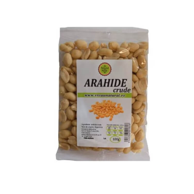 Arahide crude, 100 g, Natural Seeds