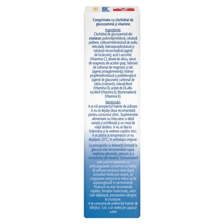Aktiv Articulatii mobile - Glucozamina 1200 + Vitamina C+D+E+K, 30compr, Doppelherz