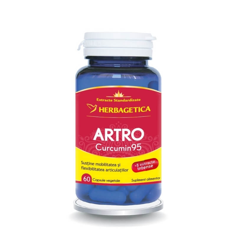 Artro+ Curcumin 95, 60 capsule, Herbagetica