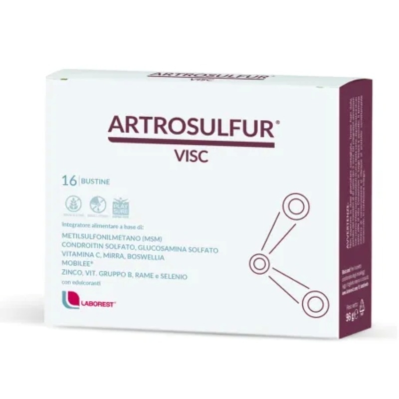 Artrosulfur Visc, 16 plicuri, Laborest