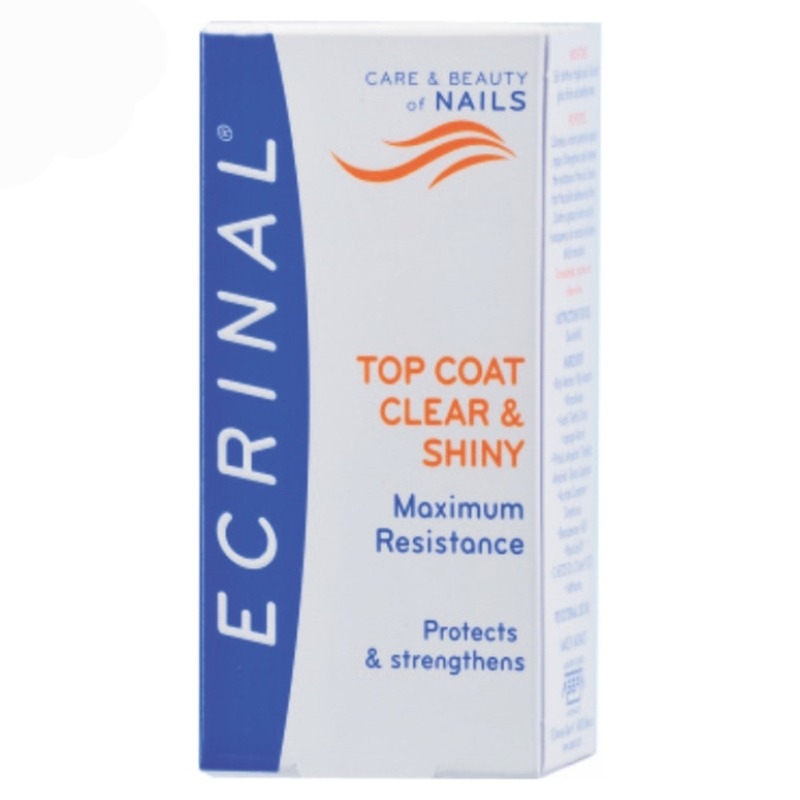 Lac stralucitor pentru unghii Ecrinal, 10 ml, Asepta