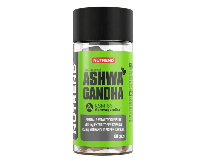 Ashwagandha, 60 capsule, Nutrend Ashwagandha, 60 capsule, Nutrend