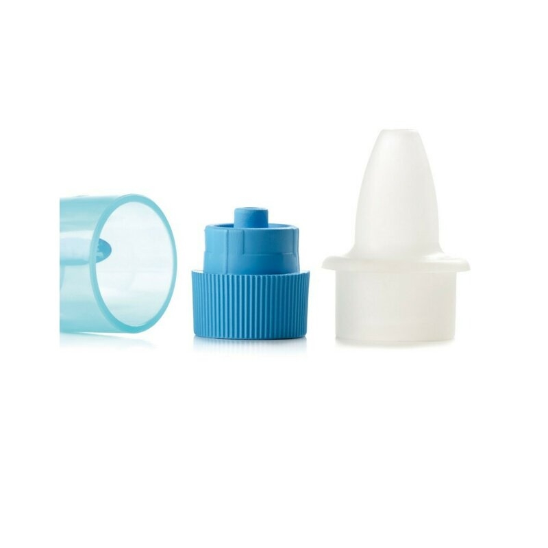 Aspirator nazal, Jane, Manual, Pentru copii, Cu filtru dublu detasabil si lavabil, 0 luni+, Albastru