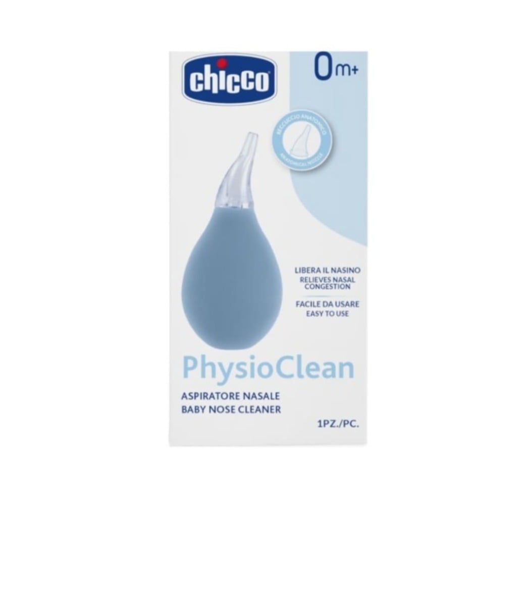 Aspirator nazal PhysioClean + 0 luni, 1 bucata, Chicco Aspirator nazal PhysioClean + 0 luni, 1 bucata, Chicco