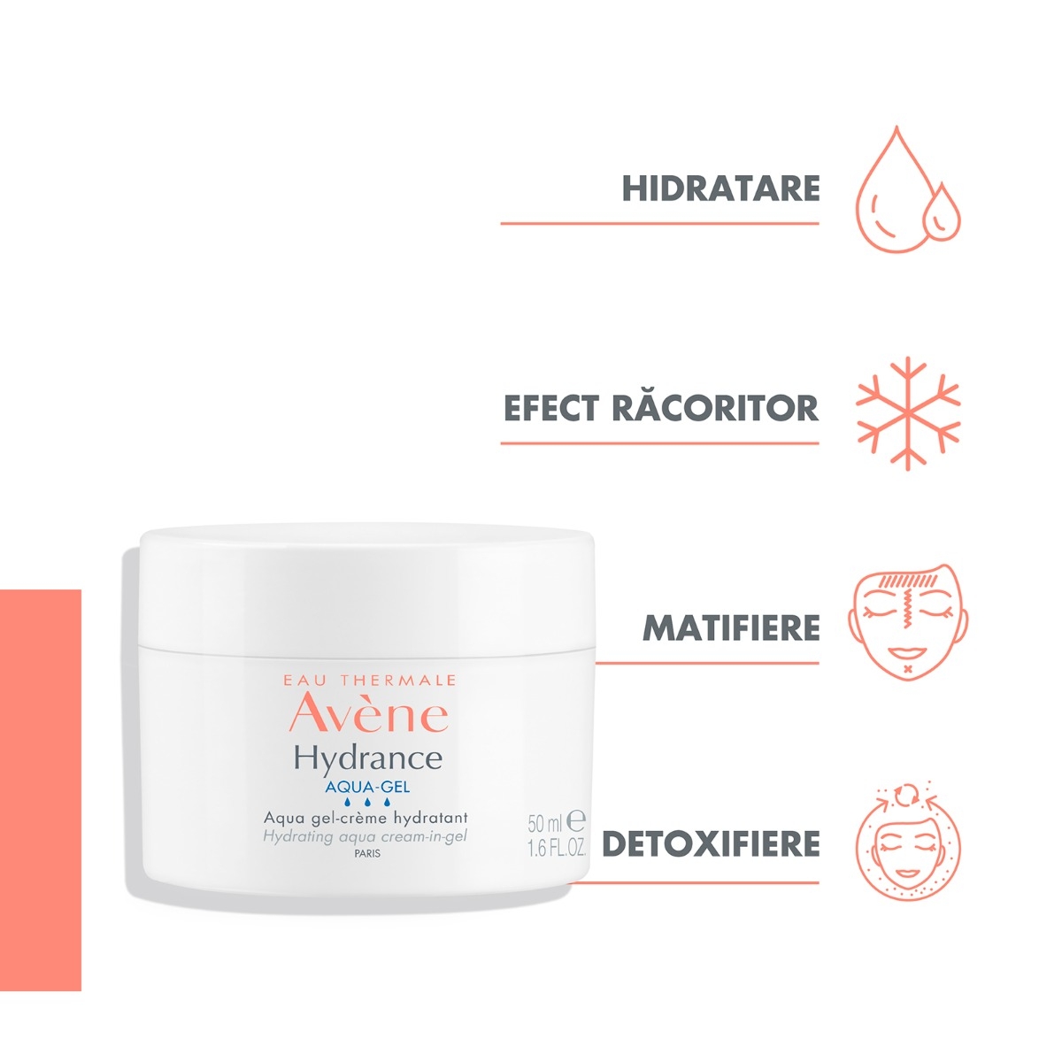 Hydrance Aqua gel-crema, 50ml, Avene