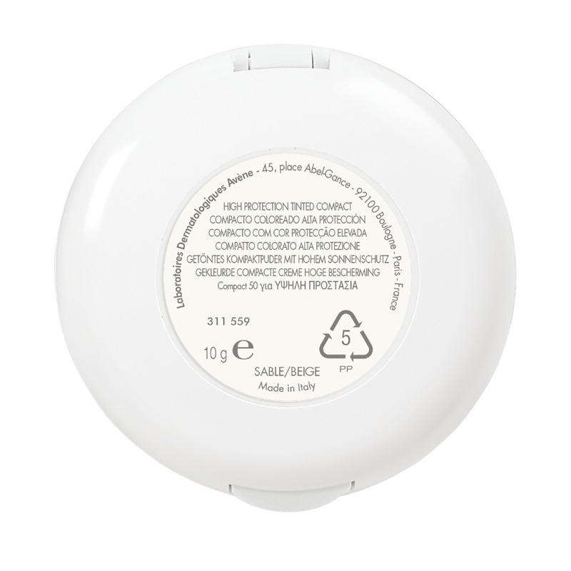 Compact Dore pudra compacta fotoprotectoare SPF 50, 10g, Avene