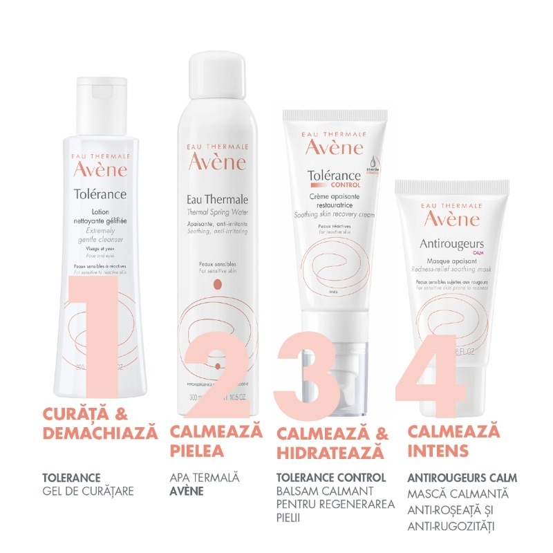 Tolerance Control lotiune demachianta, 200ml, Avene