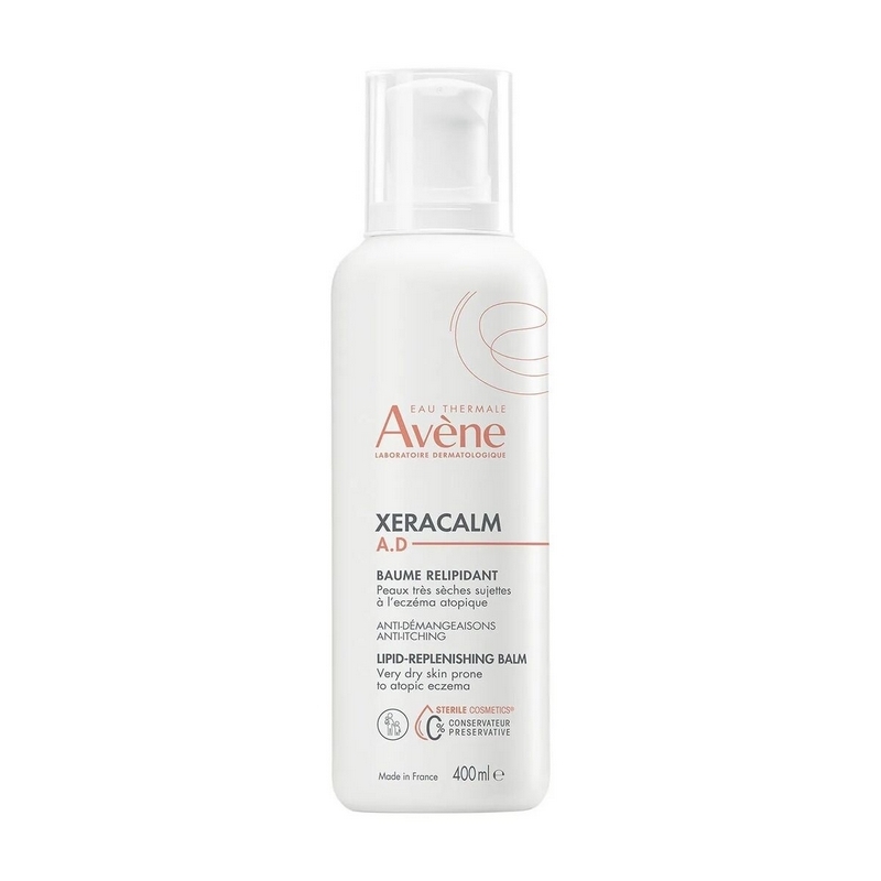 Balsam relipidant pentru pielea uscata predispusa la dermatita atopica sau prurit XeraCalm AD, 400 ml, Avene