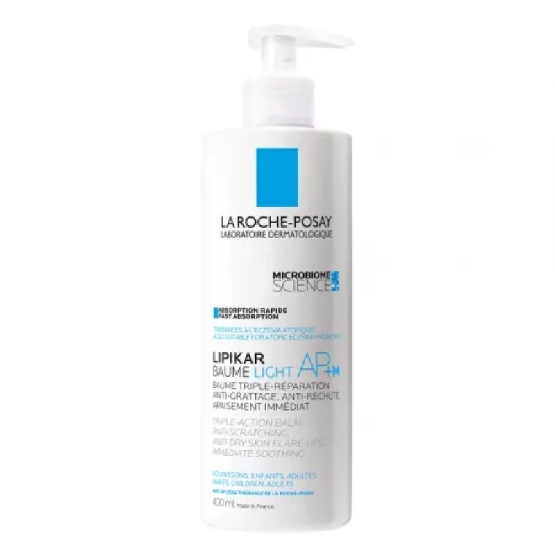 Balsam cu tripla actiune Lipikar Baume Light AP+M, 400 ml, La Roche-Posay
