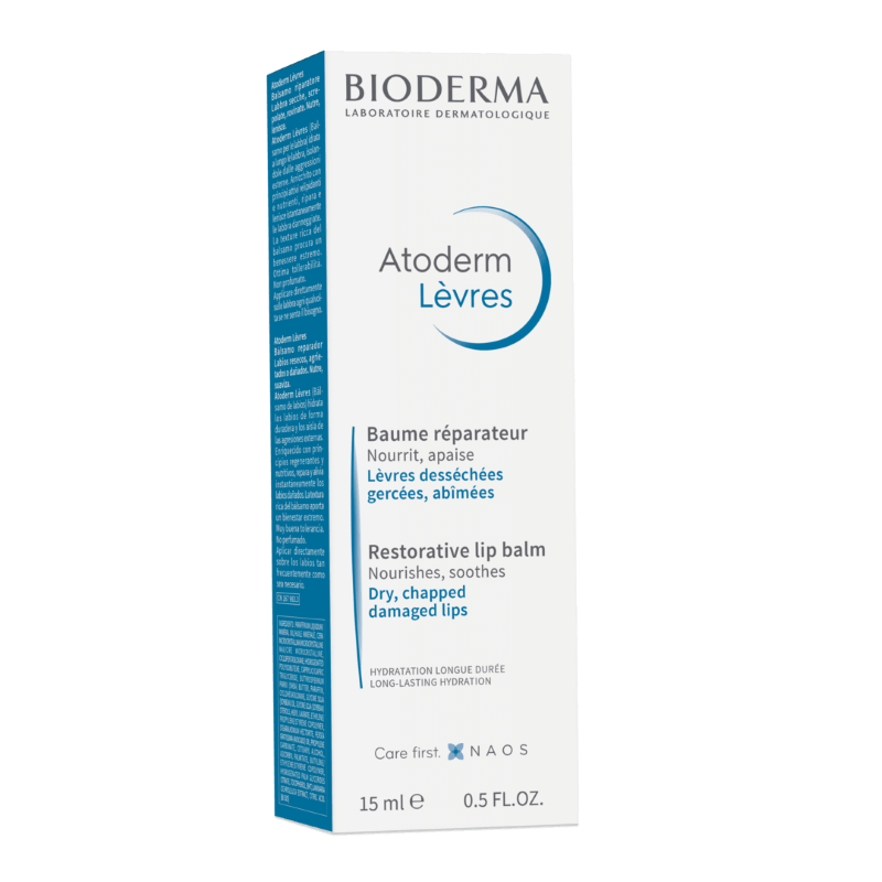 Balsam de buze Atoderm, 15 ml, Bioderma